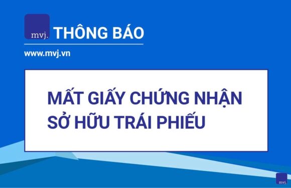 Thông báo về việc mất Giấy chứng nhận sở hữu trái phiếu (Nhà Đầu tư: Phạm Song Hiền) Thông báo về việc mất Giấy chứng nhận sở hữu trái phiếu (Nhà Đầu tư: Phạm Song Hiền)